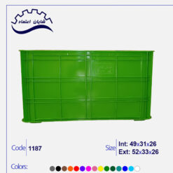 سبد پلاستیکی ابزاری گنجایش